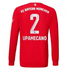 FC Bayern München Upamecano 2 Domaći Nogometni Dresovi 2022-23 L/S